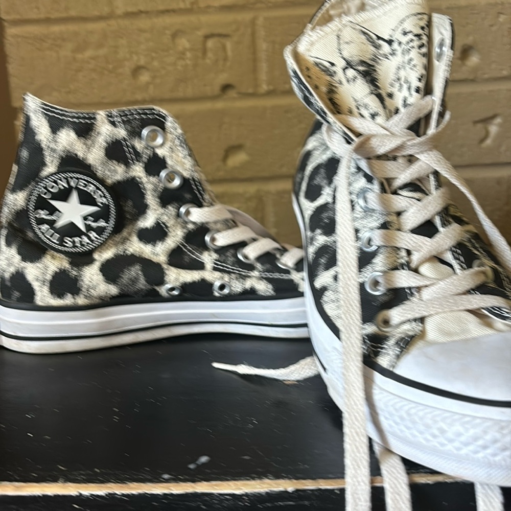 Leopard Converse Chuck Taylor All Star High Tops